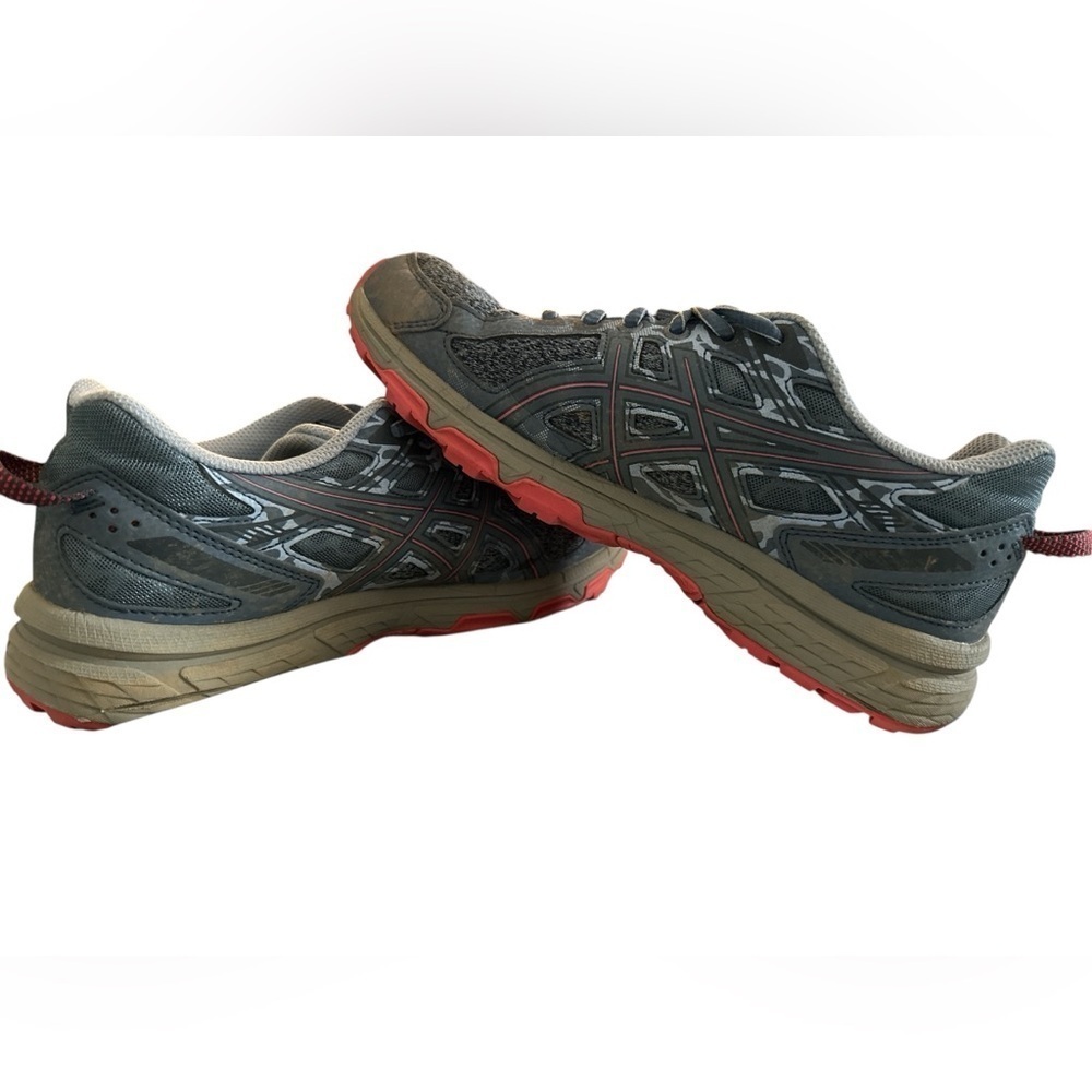 Asics Blue Running Athletic Shoes